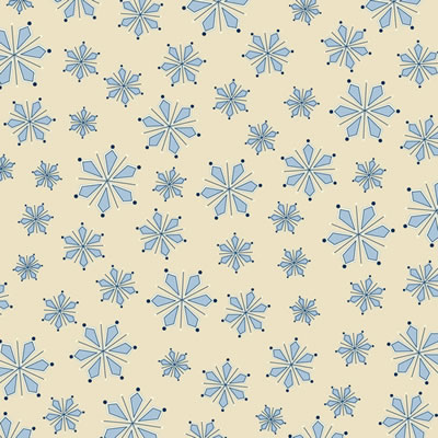 Heidi Grace - Snowflake Park - Snowflakes with Flocking 12x12 paper  (pack of 5)